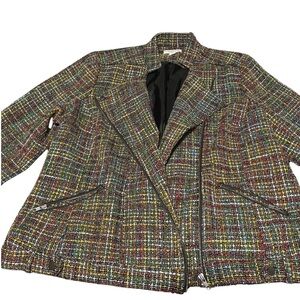 Coldwater Creek Multi Colored Blazer